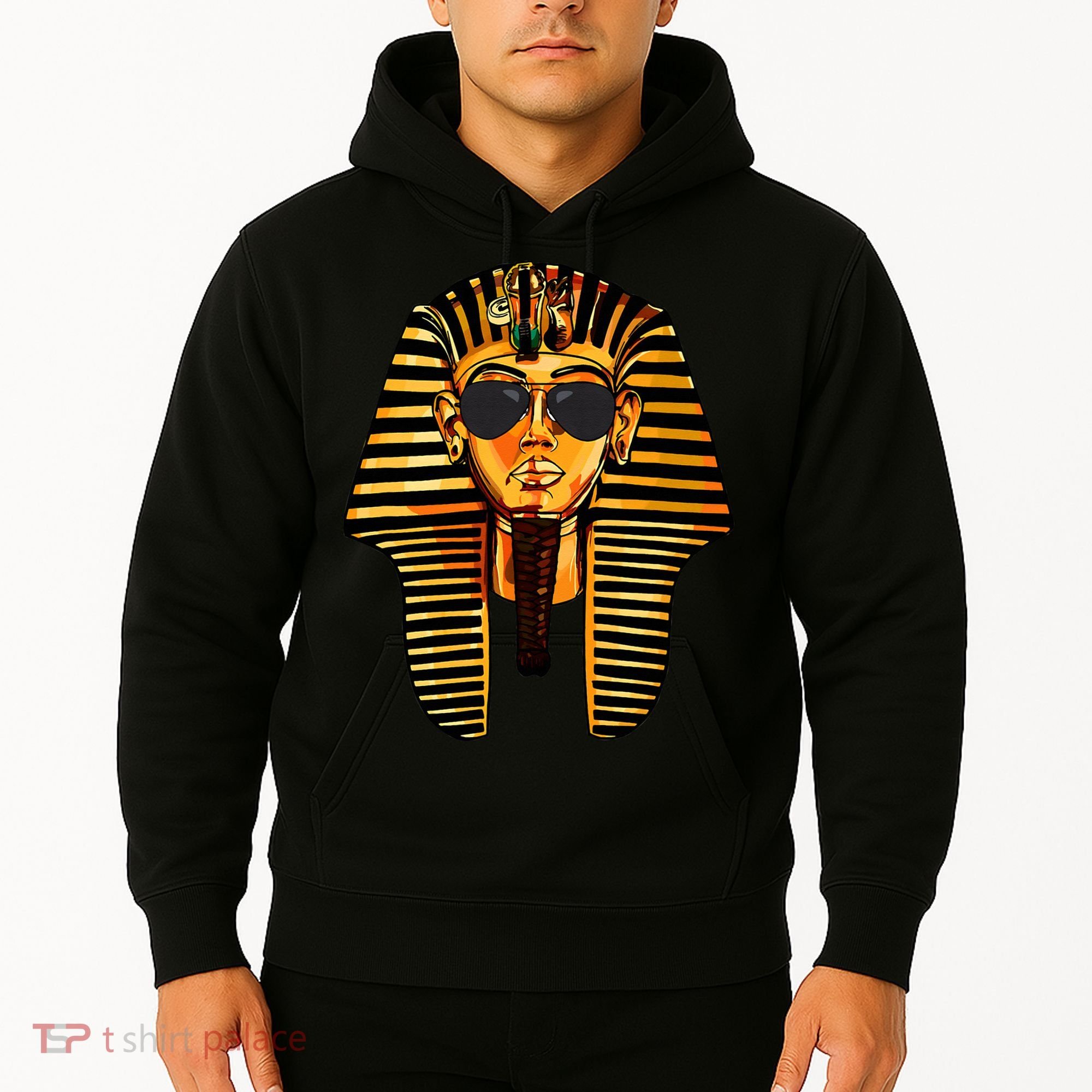 King Pharaoh Tutankhamun Sunglasses King Tut Sunglasses Hoodie