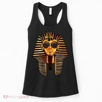King Pharaoh Tutankhamun Sunglasses King Tut Sunglasses Women's Tank Top thumb 0