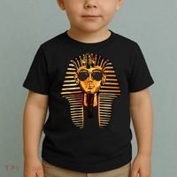 King Pharaoh Tutankhamun Sunglasses King Tut Sunglasses Toddler T-Shirt thumb 2