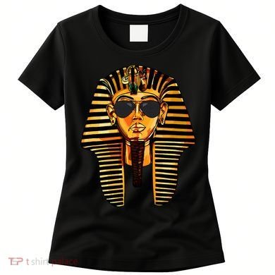 King Pharaoh Tutankhamun Sunglasses King Tut Sunglasses Women's T-Shirt