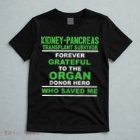Kidney Pancreas Transplant Survivor Forever Grateful T-Shirt thumb 5