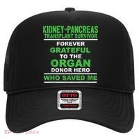 Kidney Pancreas Transplant Survivor Forever Grateful Hat thumb 0