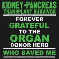 Kidney Pancreas Transplant Survivor Forever Grateful Toddler T-Shirt thumb 4