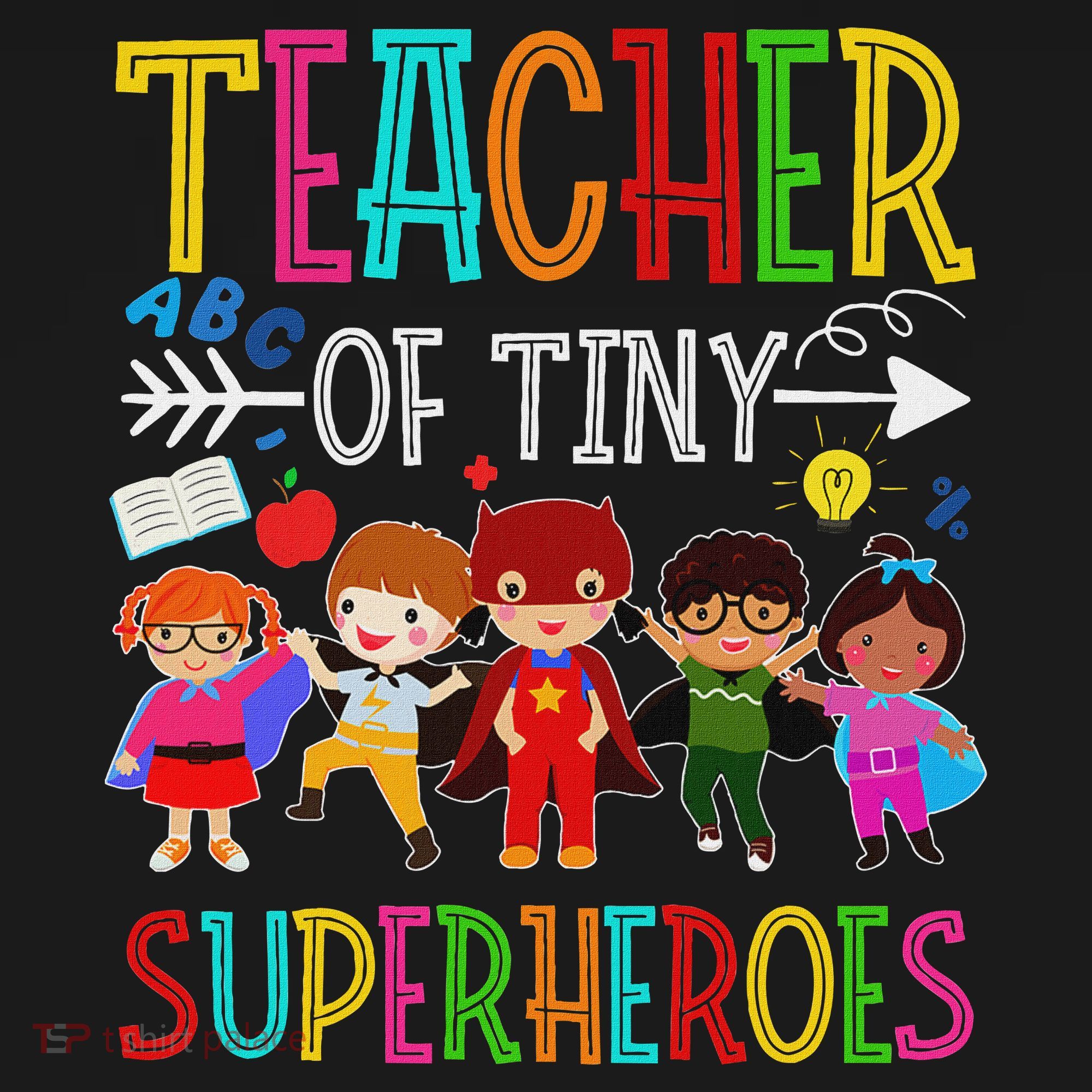Kindergarten Prek Teacher Of Tiny Superheroes Back To School Women's Hoodie