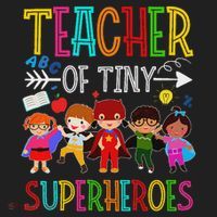 Kindergarten Prek Teacher Of Tiny Superheroes Back To School Tumbler thumb 3