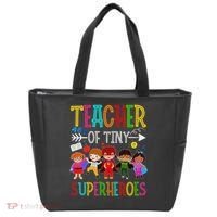 Kindergarten Prek Teacher Of Tiny Superheroes Back To School Tote Bag thumb 0