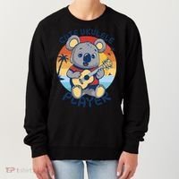 Koala Playing Ukulele Women's Sweatshirt thumb 0