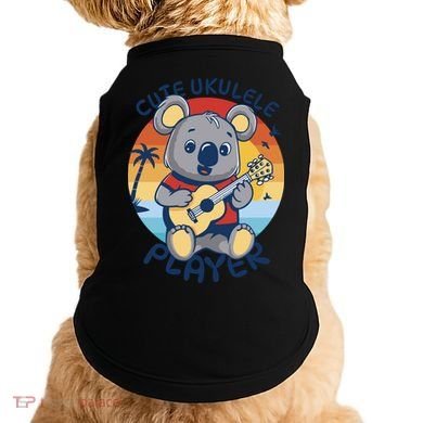 Koala Playing Ukulele Doggie Tank