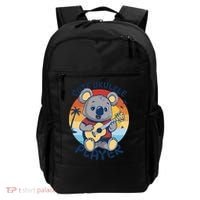 Koala Playing Ukulele Backpack thumb 0