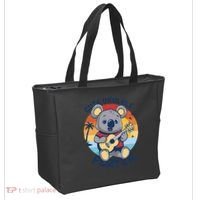 Koala Playing Ukulele Tote Bag thumb 2