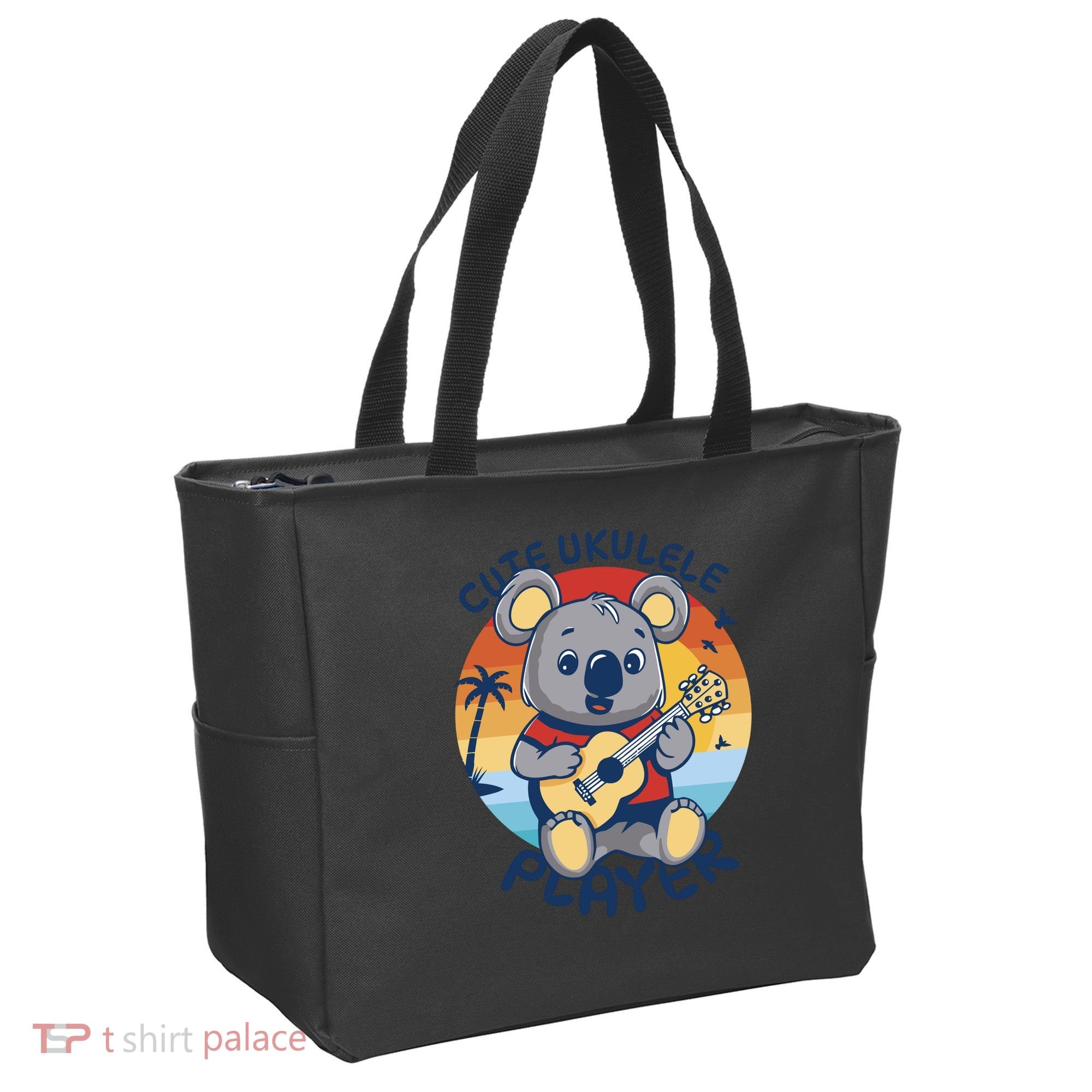 Koala Playing Ukulele Tote Bag
