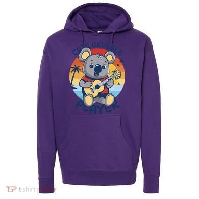 Koala Playing Ukulele Hoodie