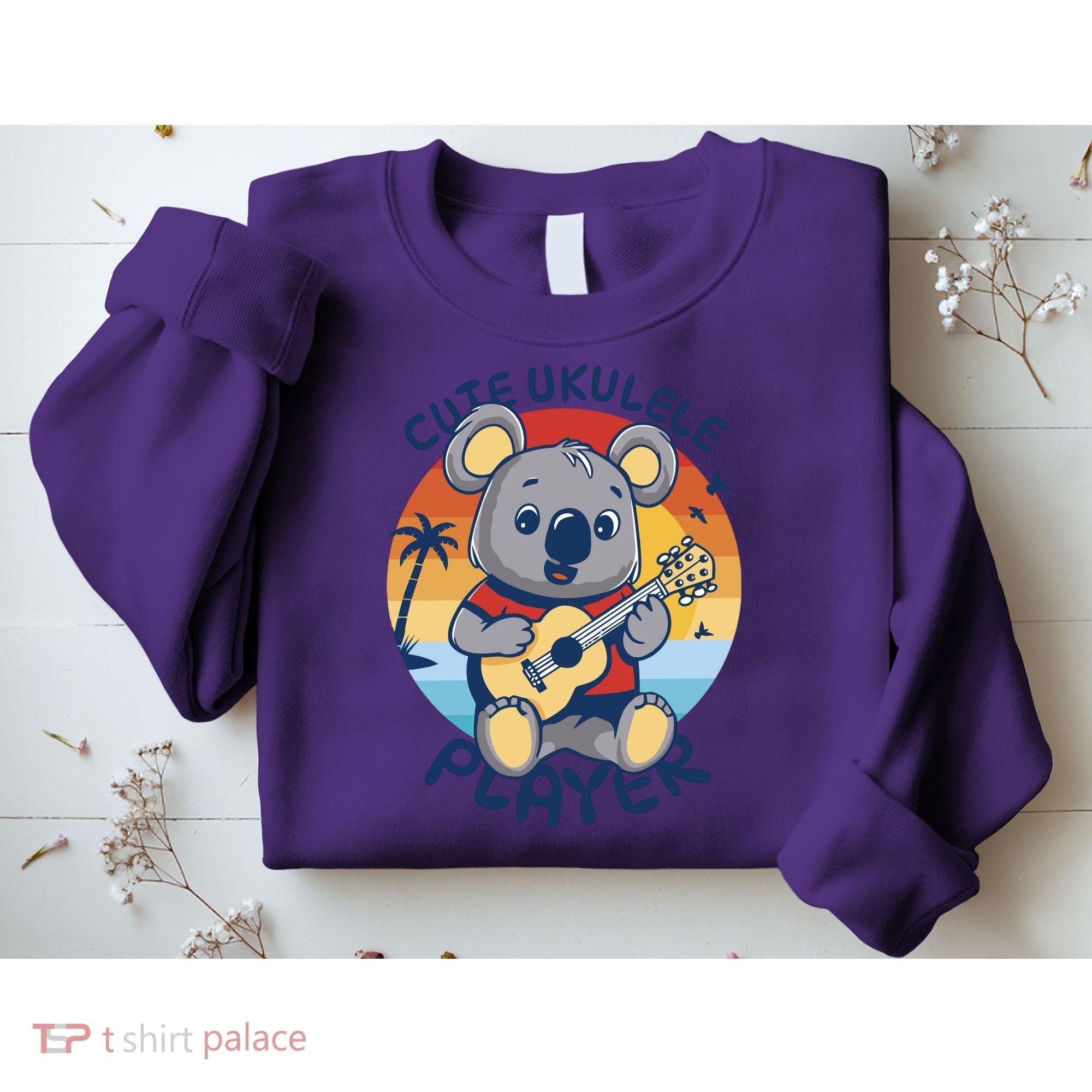 Koala Playing Ukulele Sweatshirt