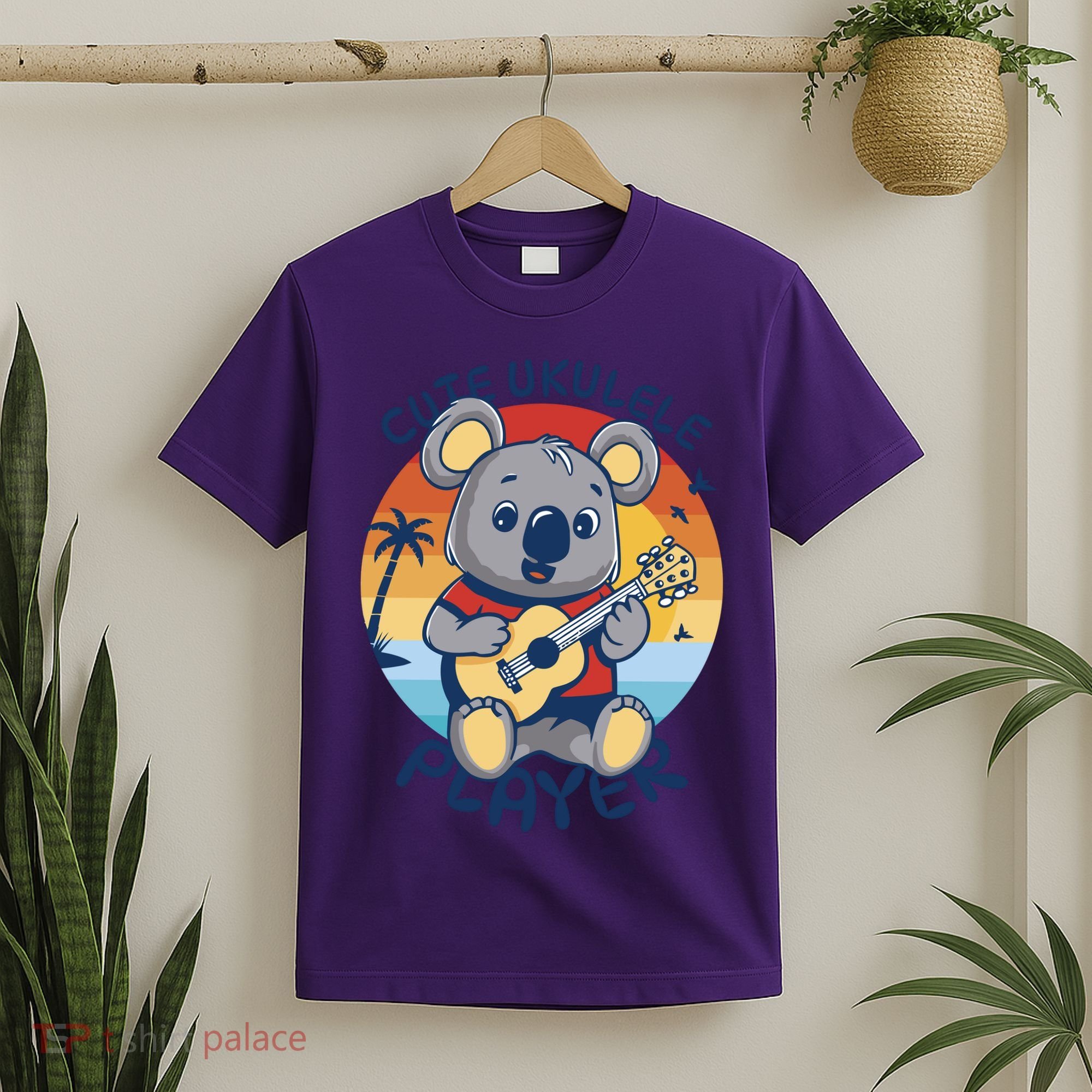 Koala Playing Ukulele T-Shirt
