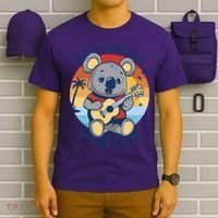 Koala Playing Ukulele T-Shirt thumb 6