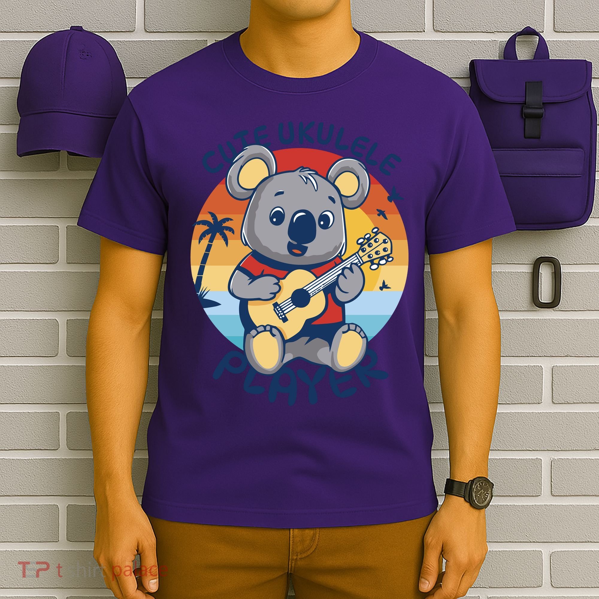 Koala Playing Ukulele T-Shirt