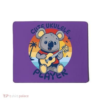 Koala Playing Ukulele Mousepad