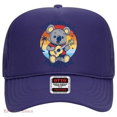 Koala Playing Ukulele Hat