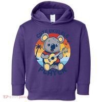 Koala Playing Ukulele Toddler Hoodie thumb 0