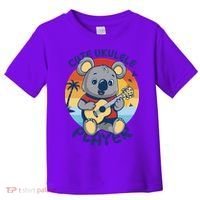 Koala Playing Ukulele Toddler T-Shirt thumb 0