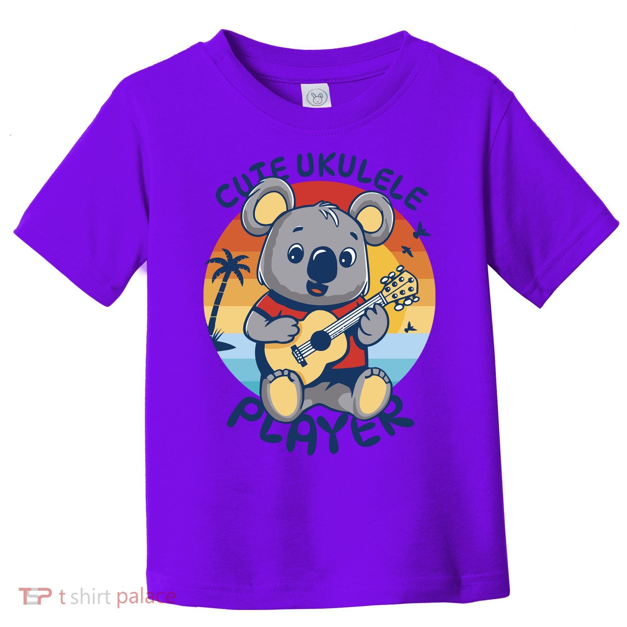 Koala Playing Ukulele Toddler T-Shirt