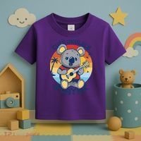 Koala Playing Ukulele Toddler T-Shirt thumb 3