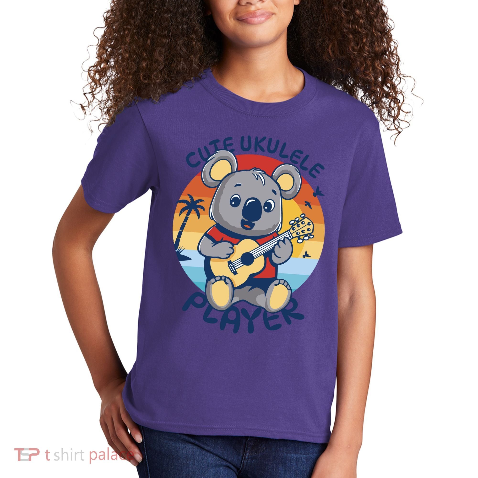 Koala Playing Ukulele Kids T-Shirt