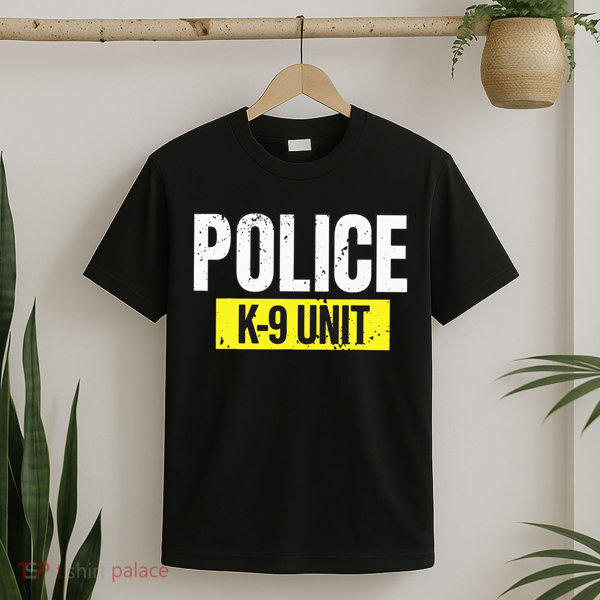 K9 Police Unit Dog Canine Officer T-Shirt