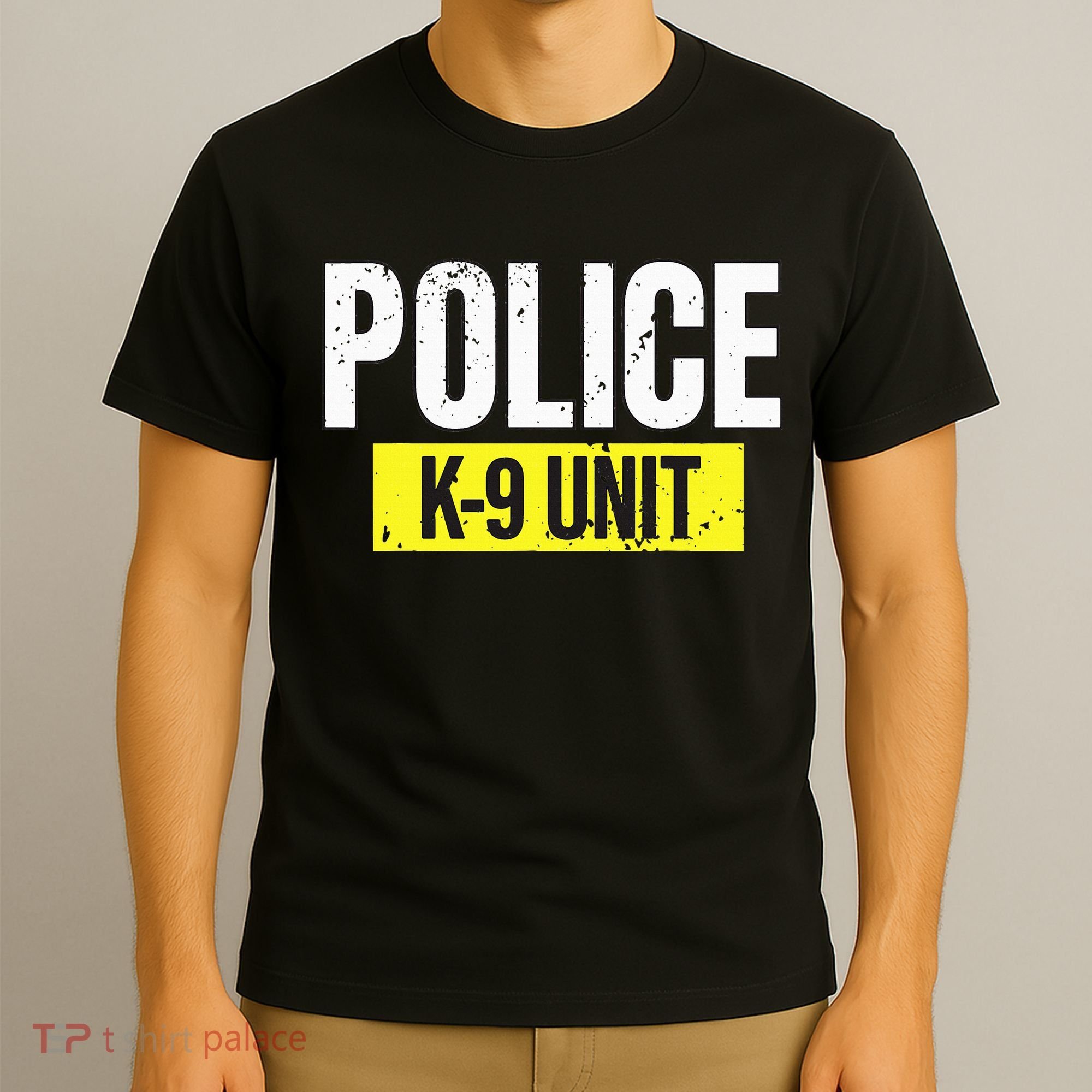 K9 Police Unit Dog Canine Officer T-Shirt