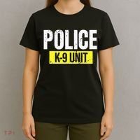 K9 Police Unit Dog Canine Officer T-Shirt thumb 4