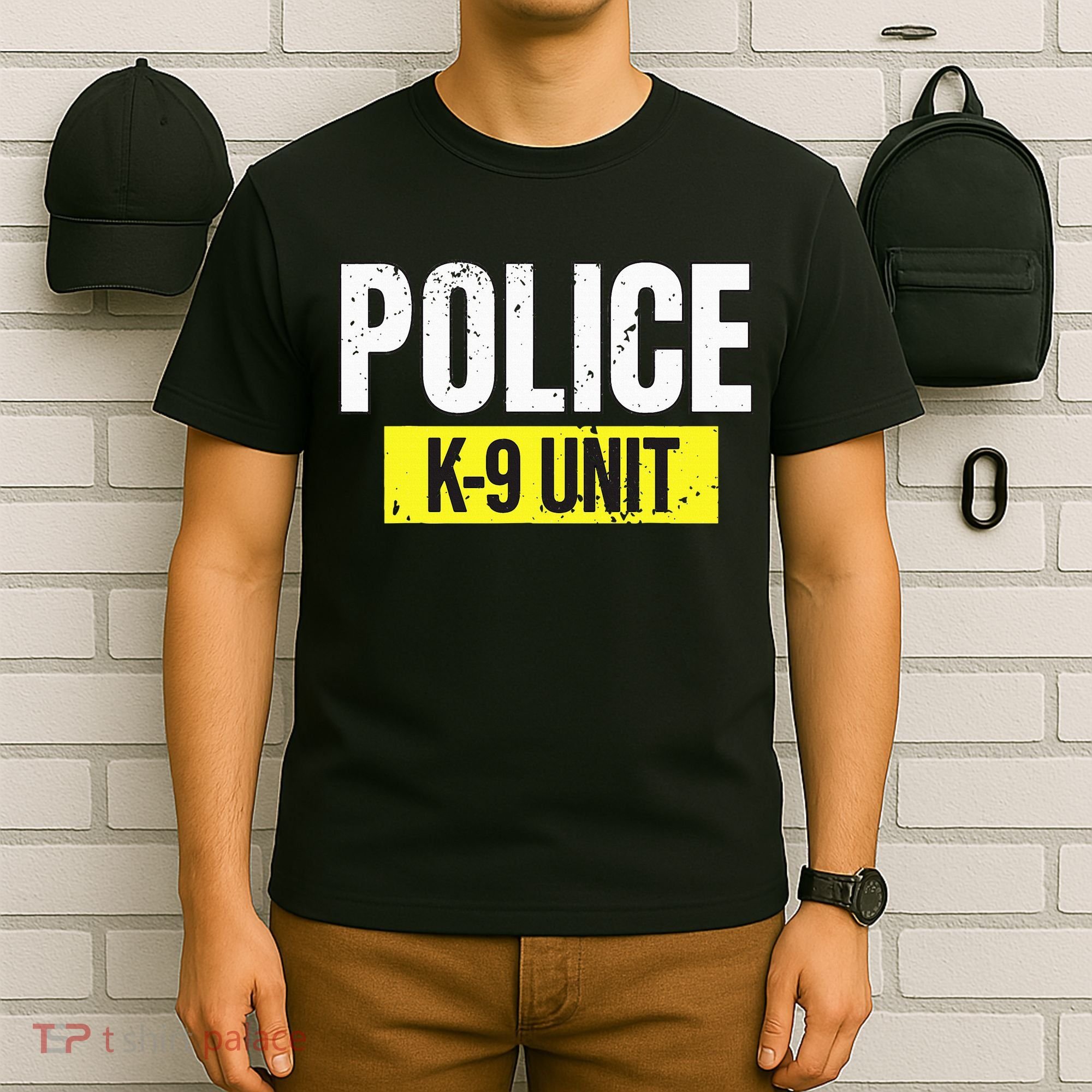 K9 Police Unit Dog Canine Officer T-Shirt