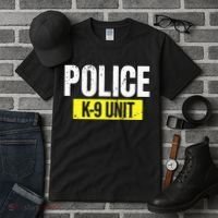 K9 Police Unit Dog Canine Officer Tall T-Shirt thumb 3