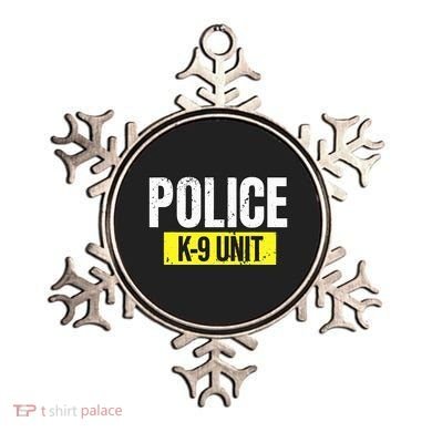 K9 Police Unit Dog Canine Officer Ornament
