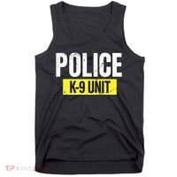 K9 Police Unit Dog Canine Officer Tank Top thumb 0
