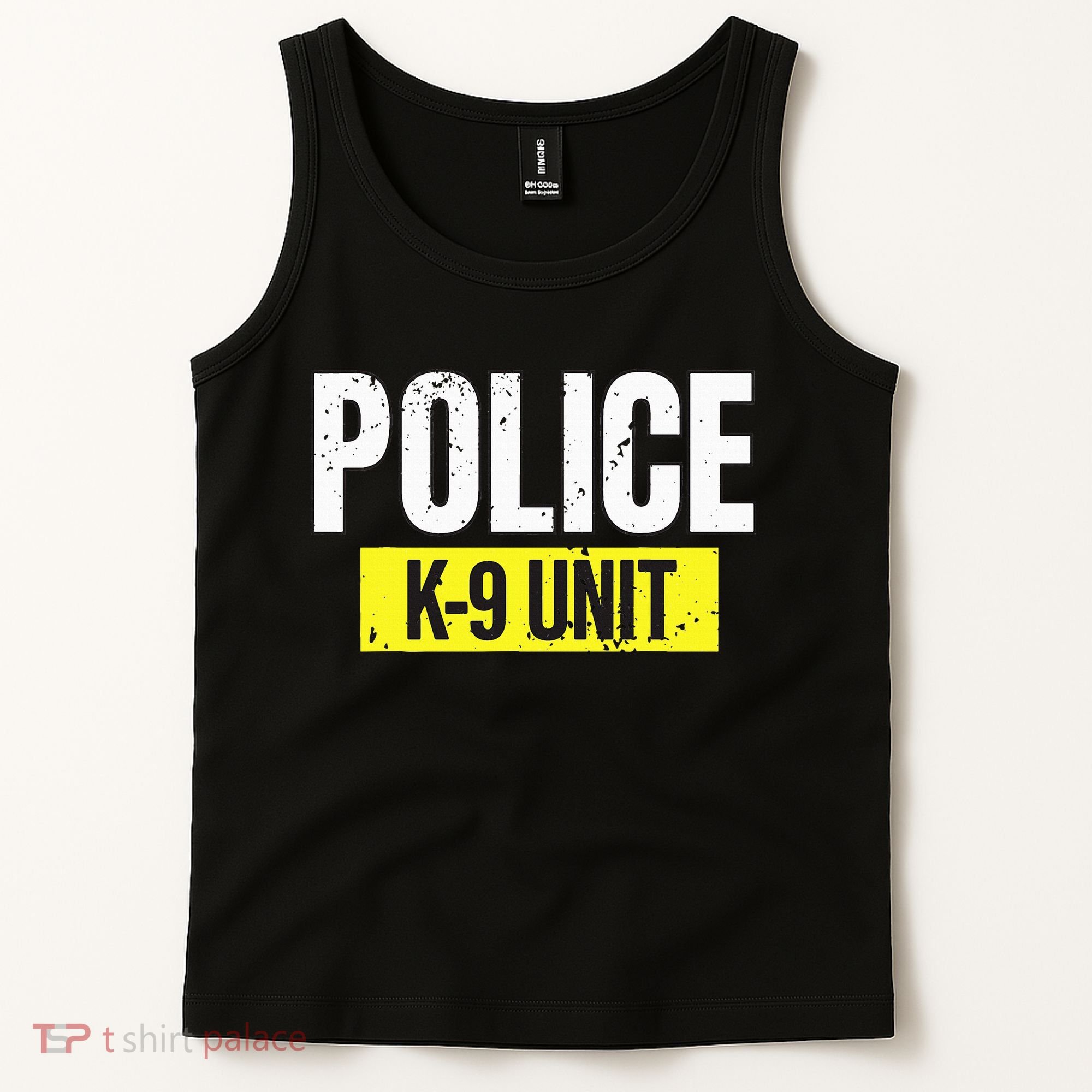 K9 Police Unit Dog Canine Officer Tank Top