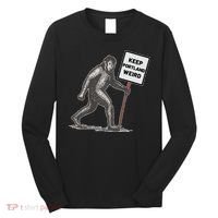 Keep Portland Weird Bigfoot Long Sleeve Shirt thumb 0