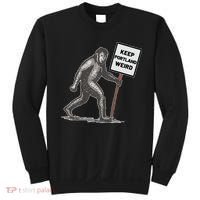 Keep Portland Weird Bigfoot Sweatshirt thumb 0
