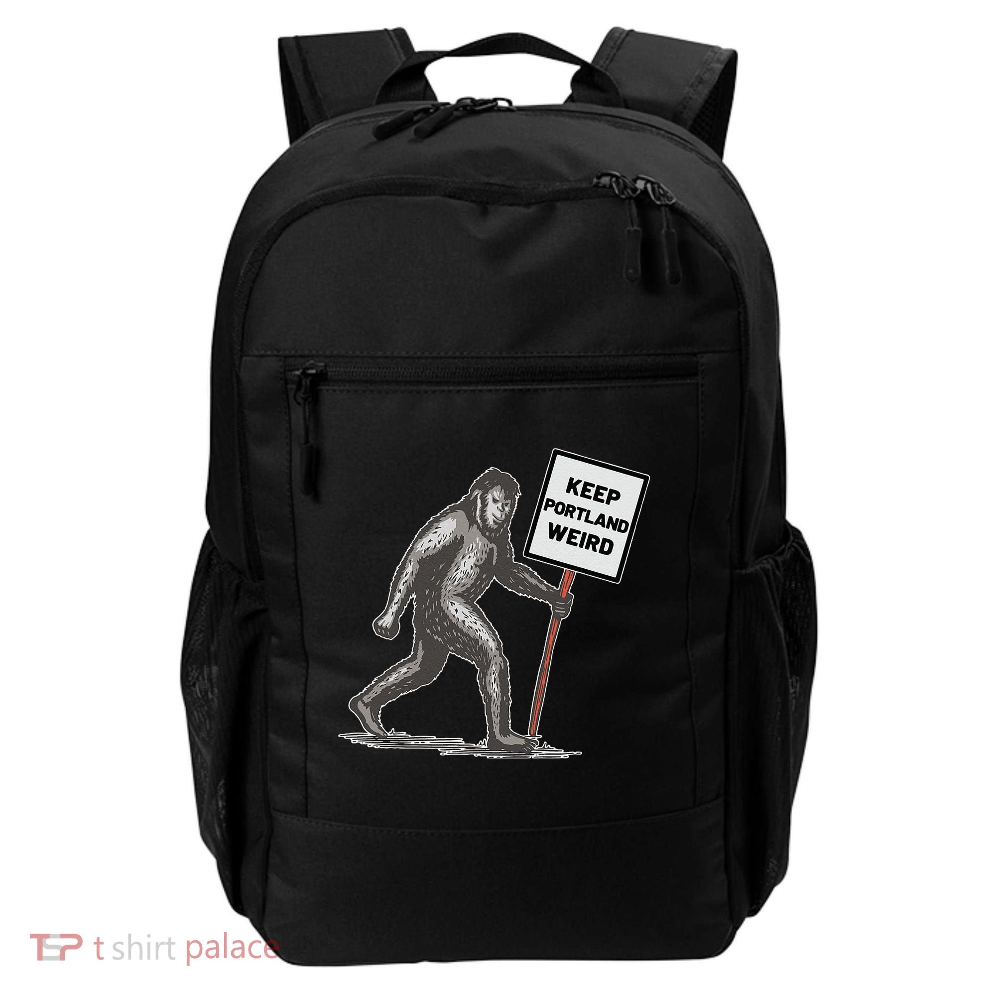 Keep Portland Weird Bigfoot Backpack