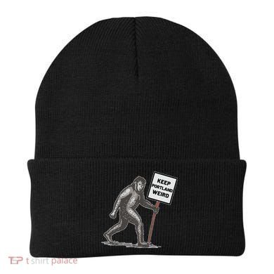 Keep Portland Weird Bigfoot Beanie