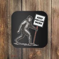 Keep Portland Weird Bigfoot Coaster thumb 0