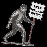 Keep Portland Weird Bigfoot Coaster thumb 2