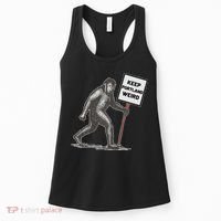 Keep Portland Weird Bigfoot Women's Tank Top thumb 0