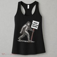 Keep Portland Weird Bigfoot Women's Tank Top thumb 3