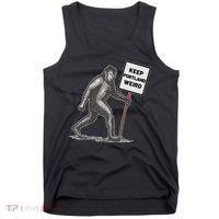 Keep Portland Weird Bigfoot Tank Top thumb 0