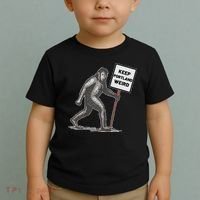 Keep Portland Weird Bigfoot Toddler T-Shirt thumb 2