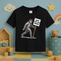 Keep Portland Weird Bigfoot Toddler T-Shirt thumb 3