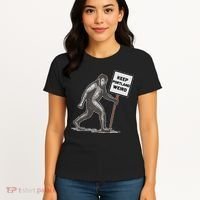 Keep Portland Weird Bigfoot Women's T-Shirt thumb 4