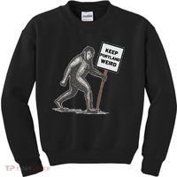 Keep Portland Weird Bigfoot Kids Sweatshirt thumb 0