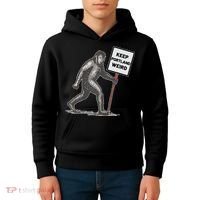 Keep Portland Weird Bigfoot Kids Hoodie thumb 4