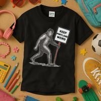 Keep Portland Weird Bigfoot Kids T-Shirt thumb 3